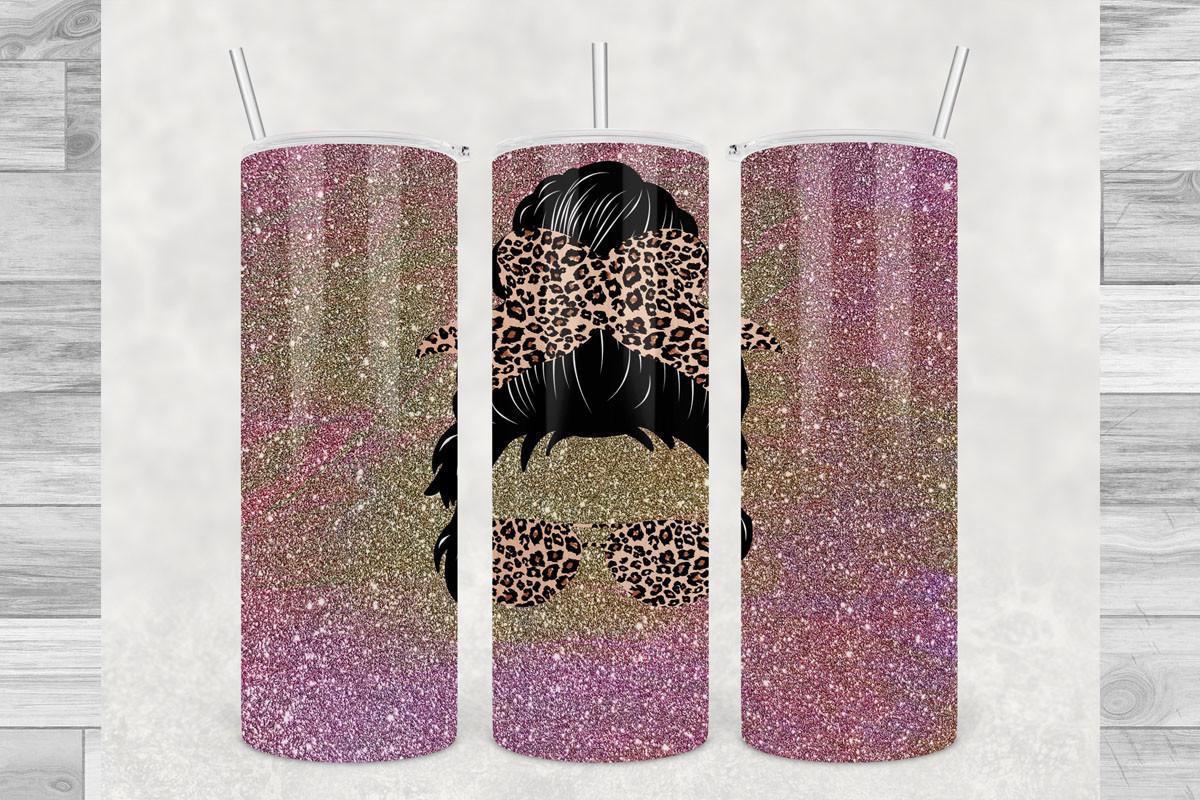 DesignTumbler Mom Glitter Pink
