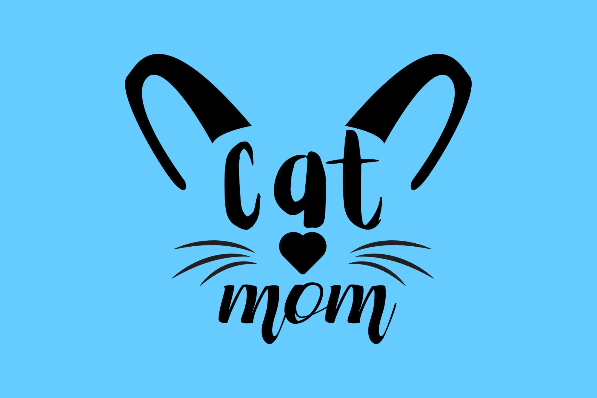 Cat Mom SVG