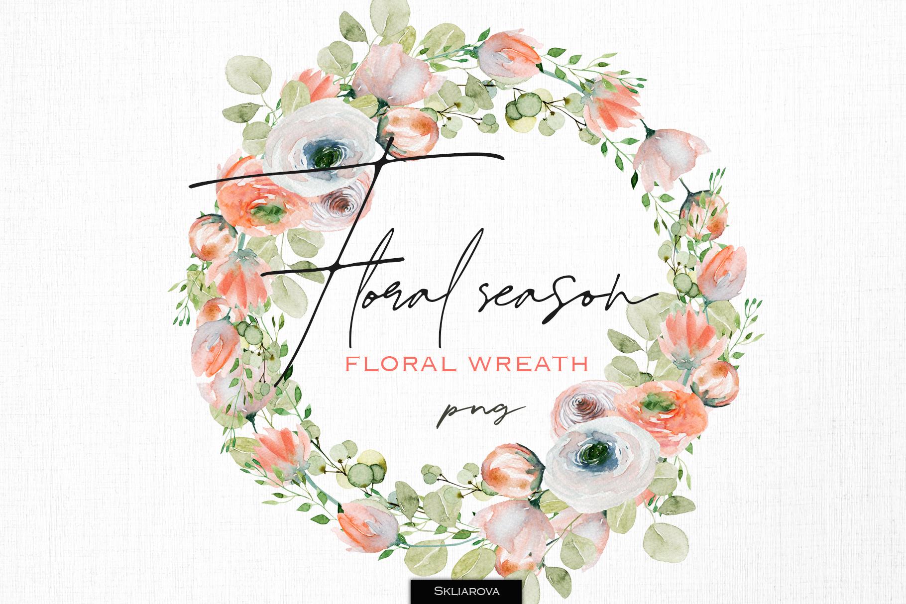 Floral Season. Wreath #2