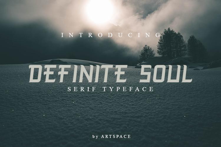 Definite Soul Font