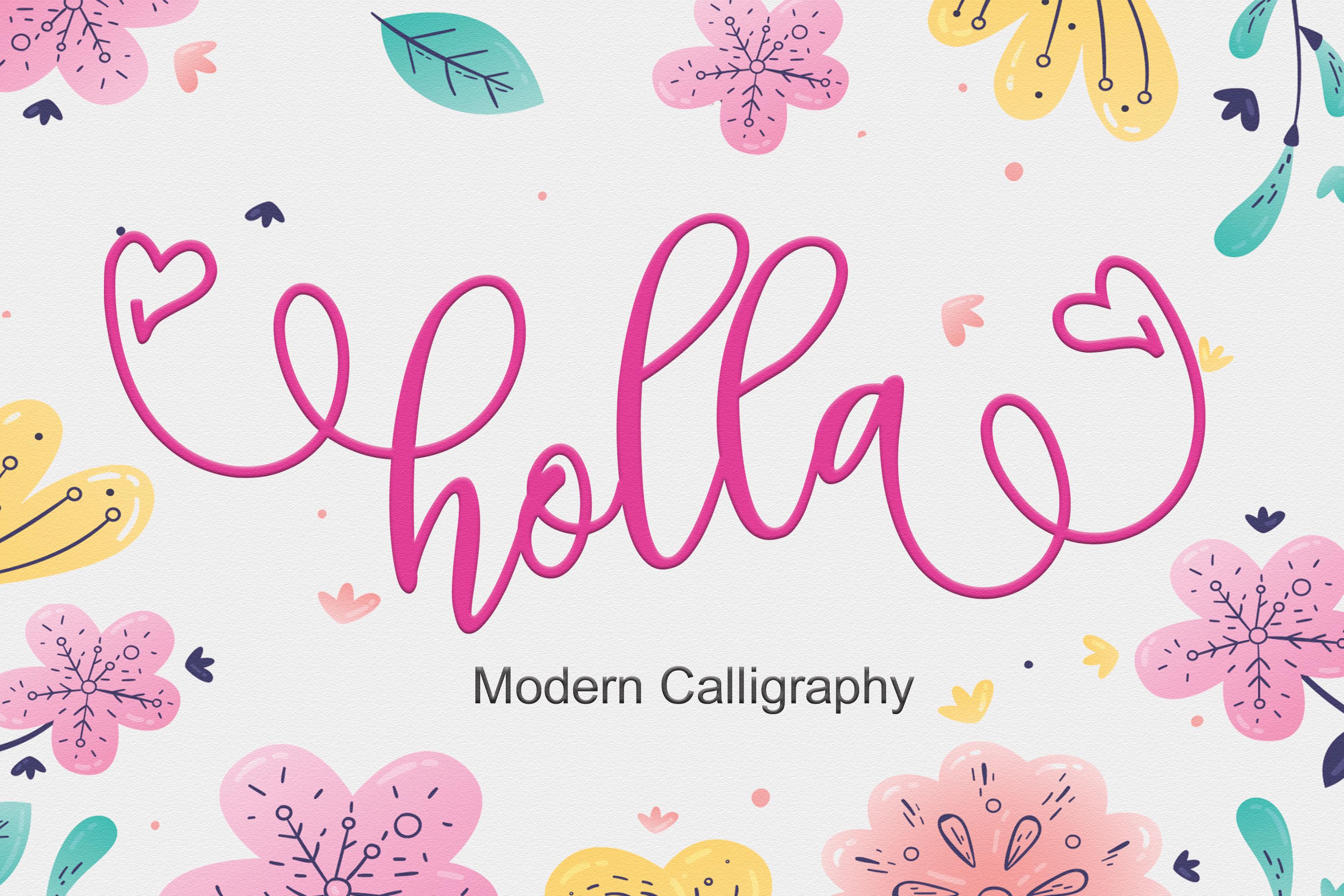 Holla Font