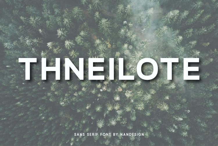 Thneilote Font