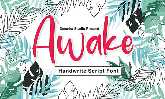 Awake Font