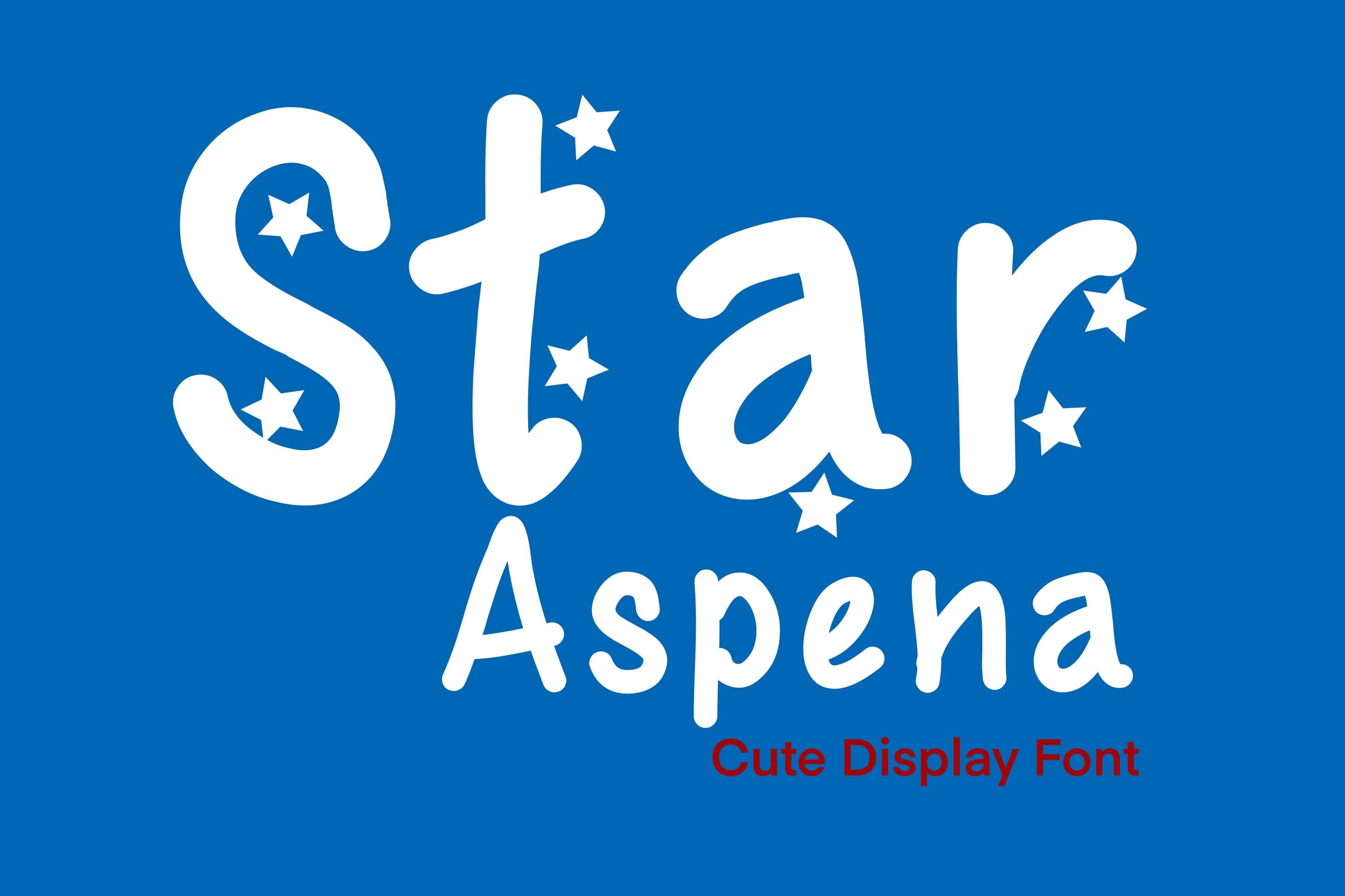 Star Aspena Font