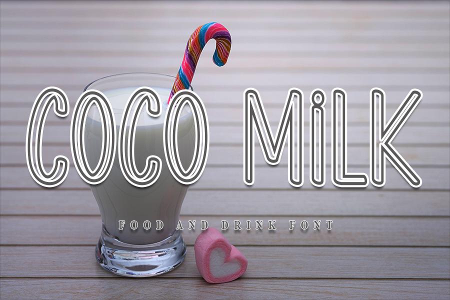 Coco Milk Font