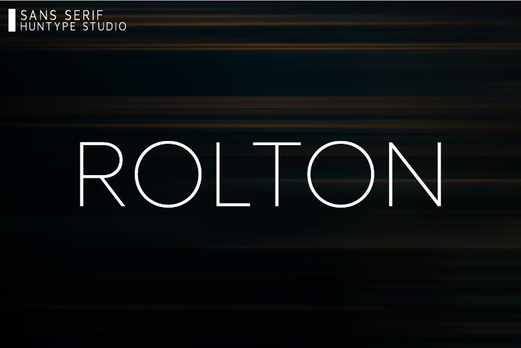 Rolton Font
