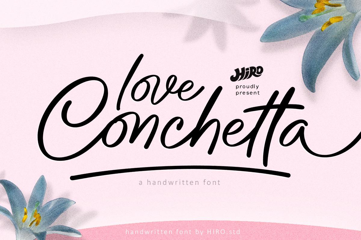 Love Conchetta Font