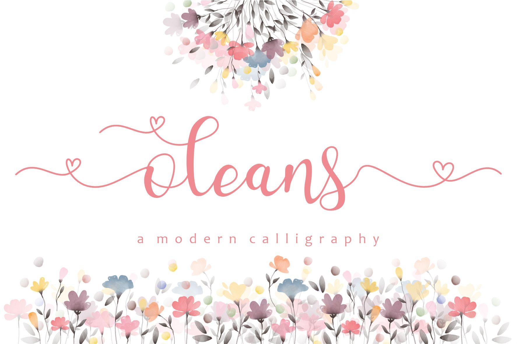 Oleans Font