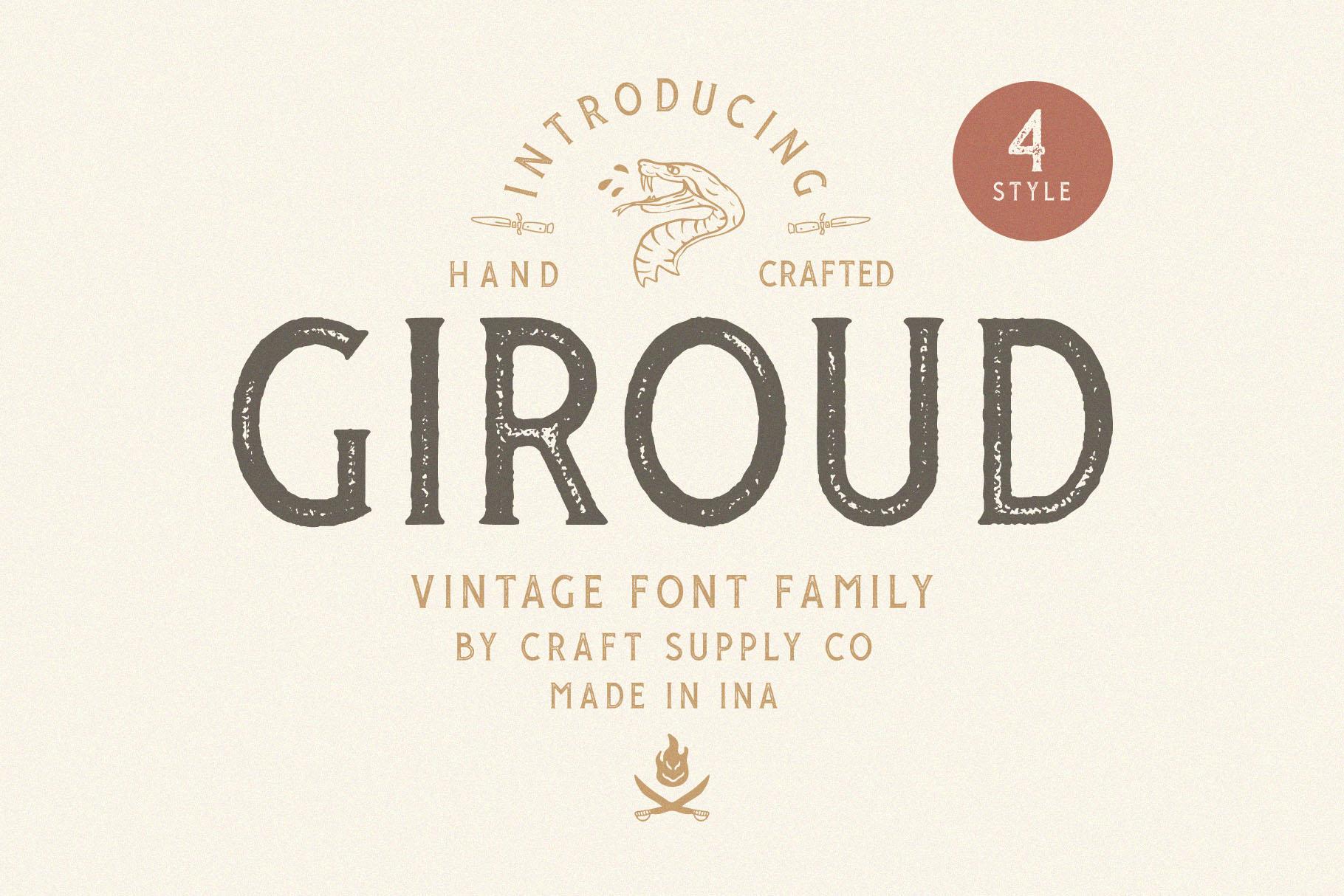 Giroud Font