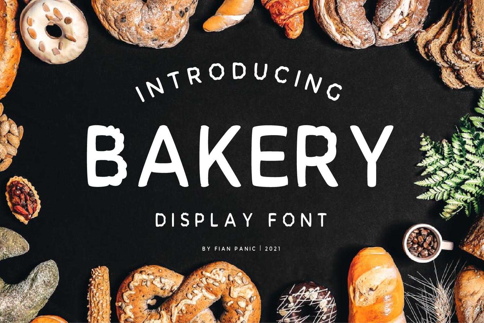 Bakery Font