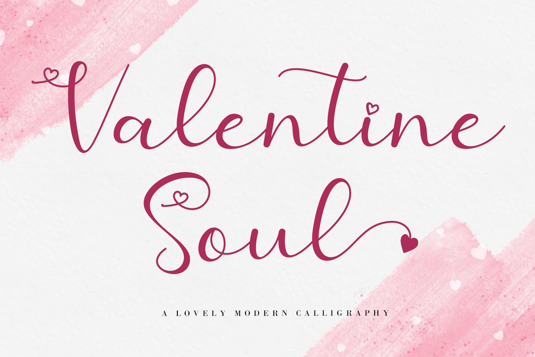 Valentine Soul Font
