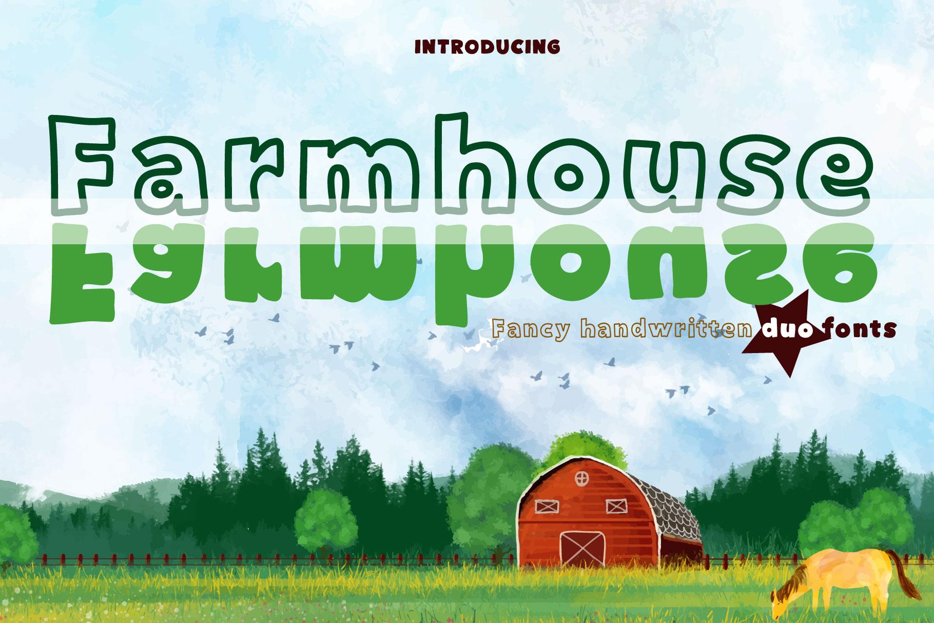 Farmhouse Font