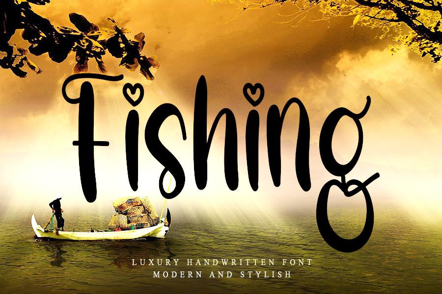Fishing Font