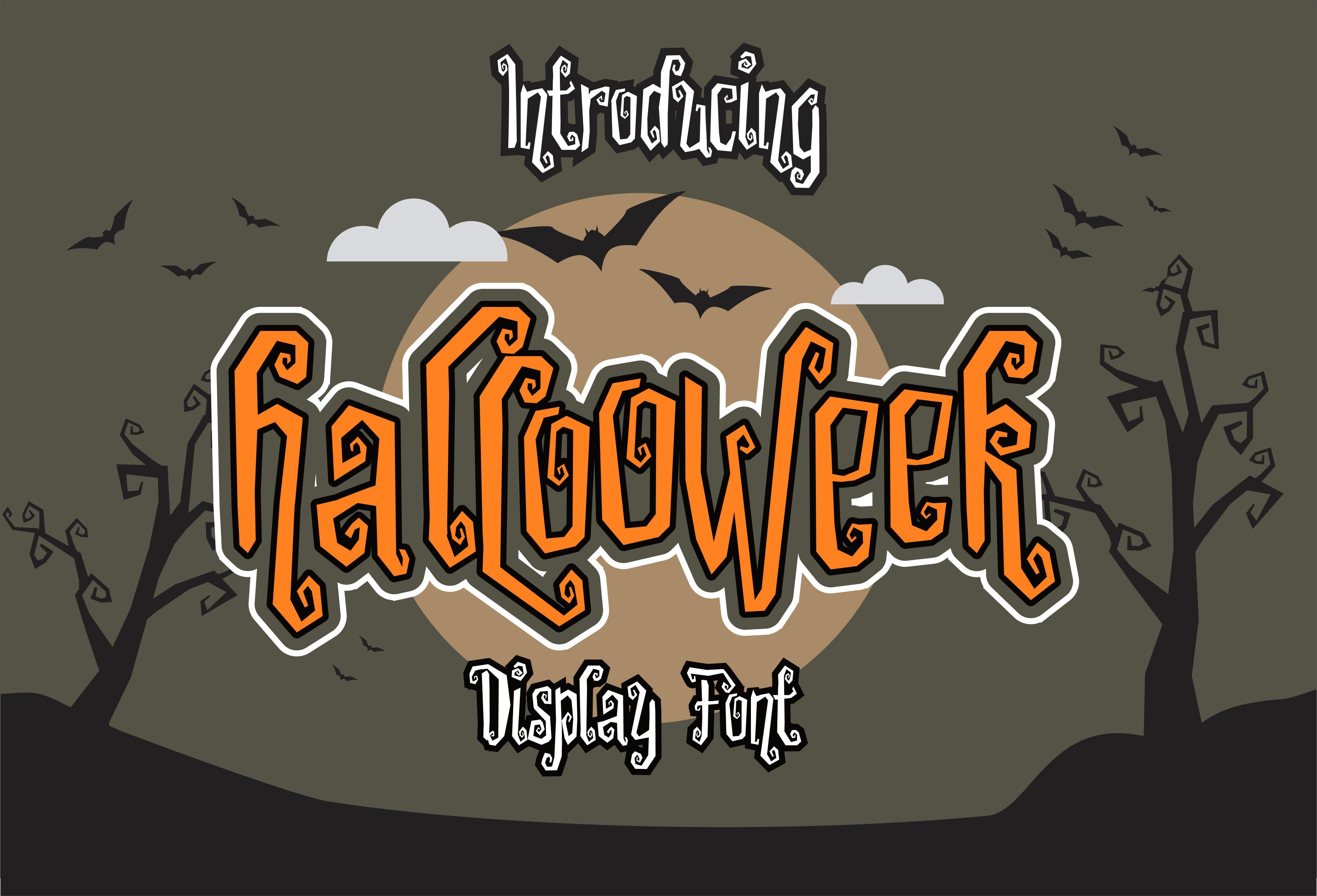 Hallooweek Font