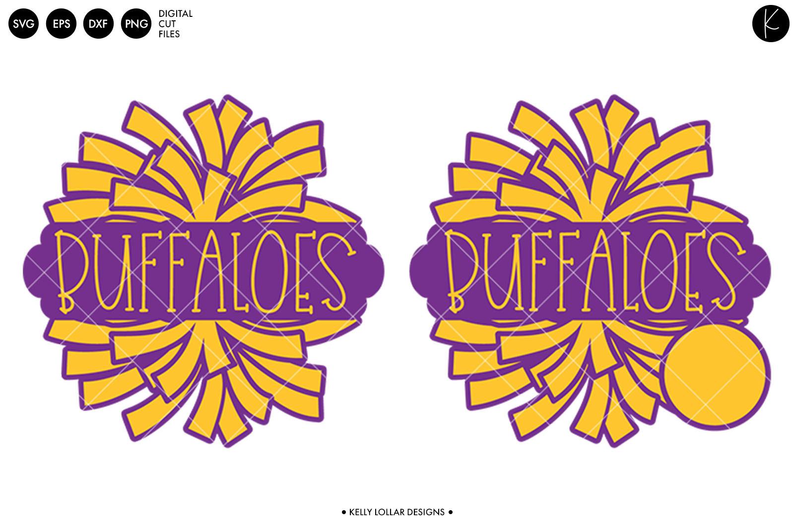 Buffaloes Dance Pom Frames