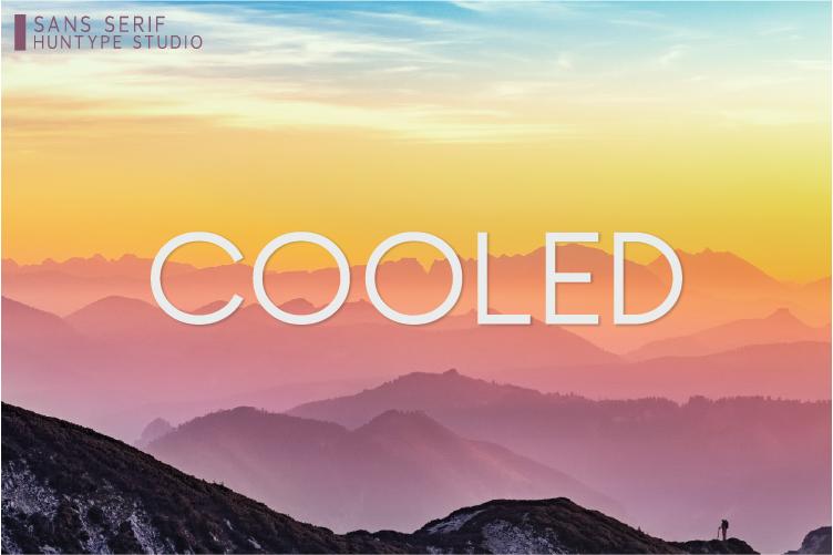 Cooled Font