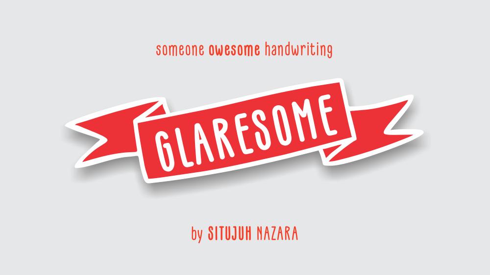 Glaresome Font