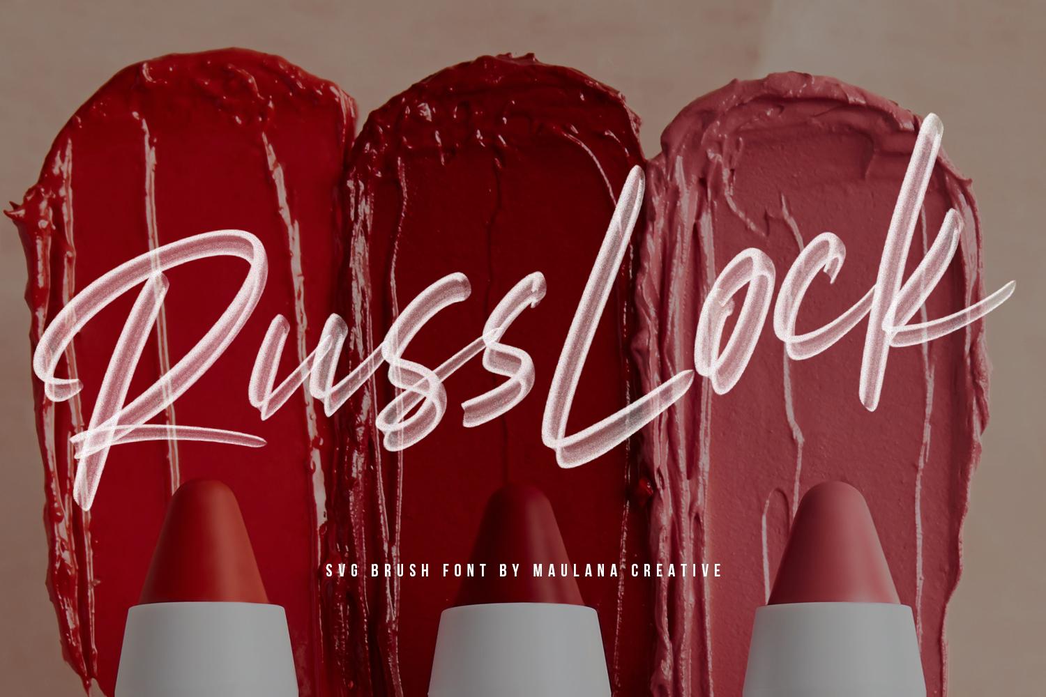 Russlock Font