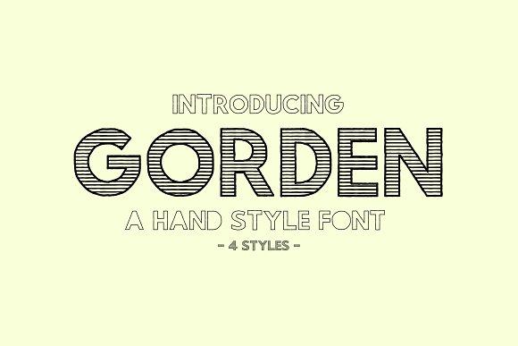 Gorden Font
