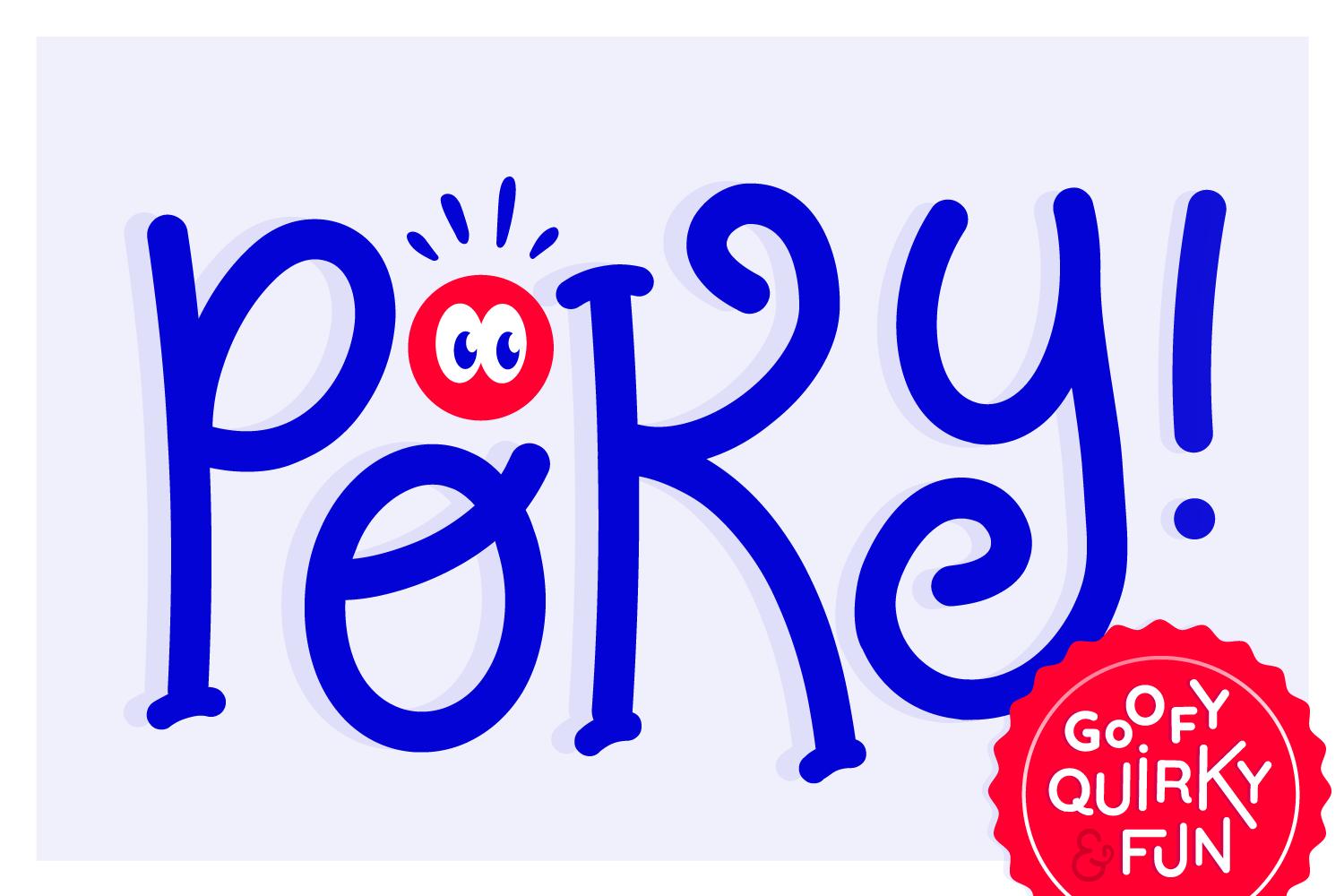 Poky Tall Font