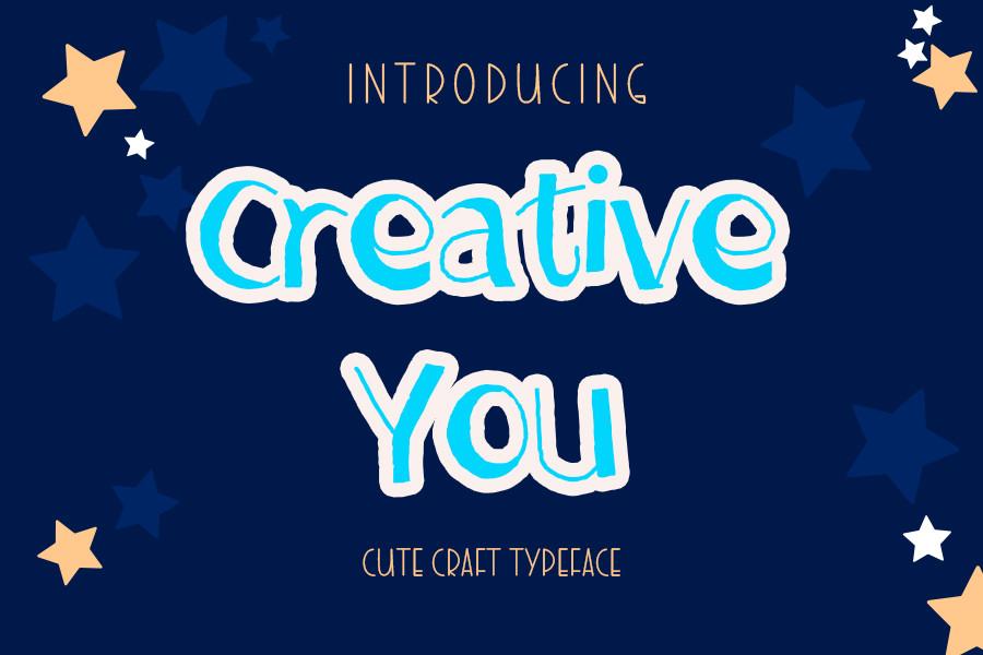 Creative You Font