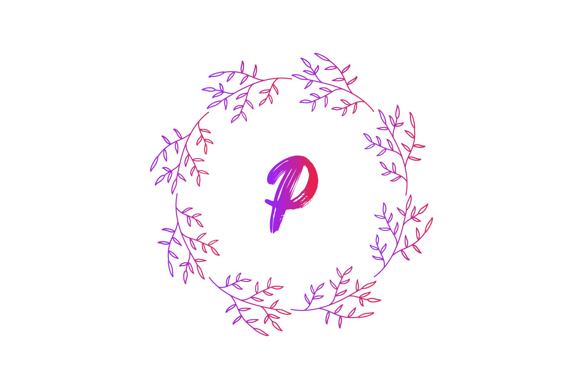 Alphabet Monogram Letter