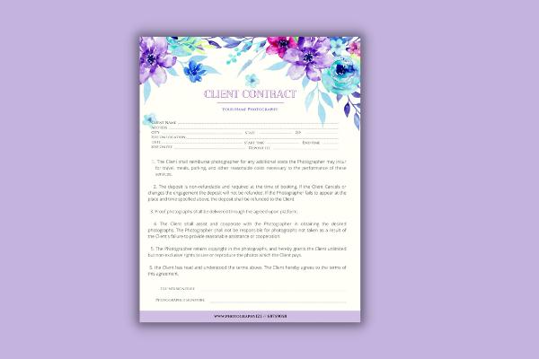 Client Contract Template
