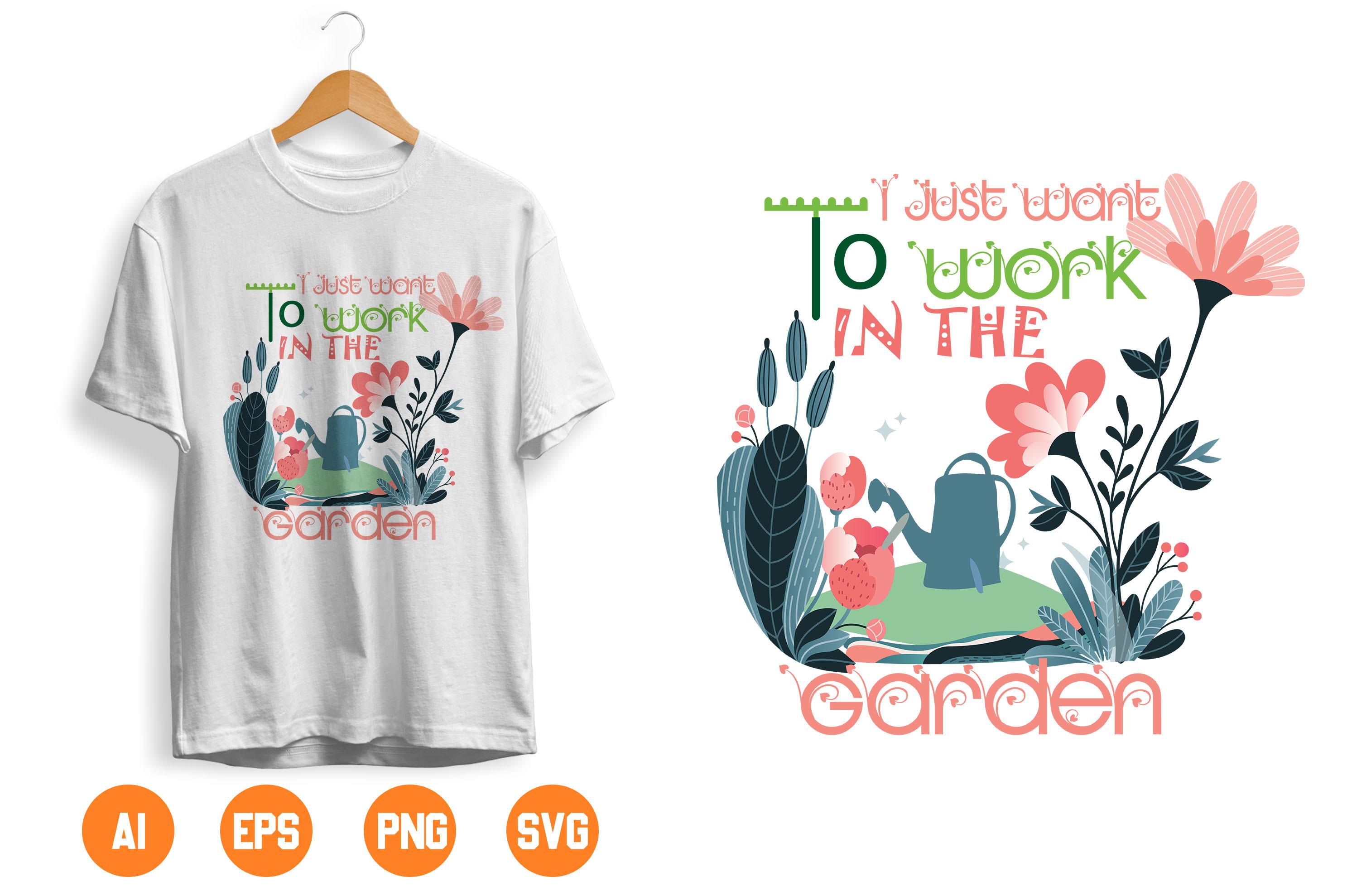 Gardening T-shirt Design 5