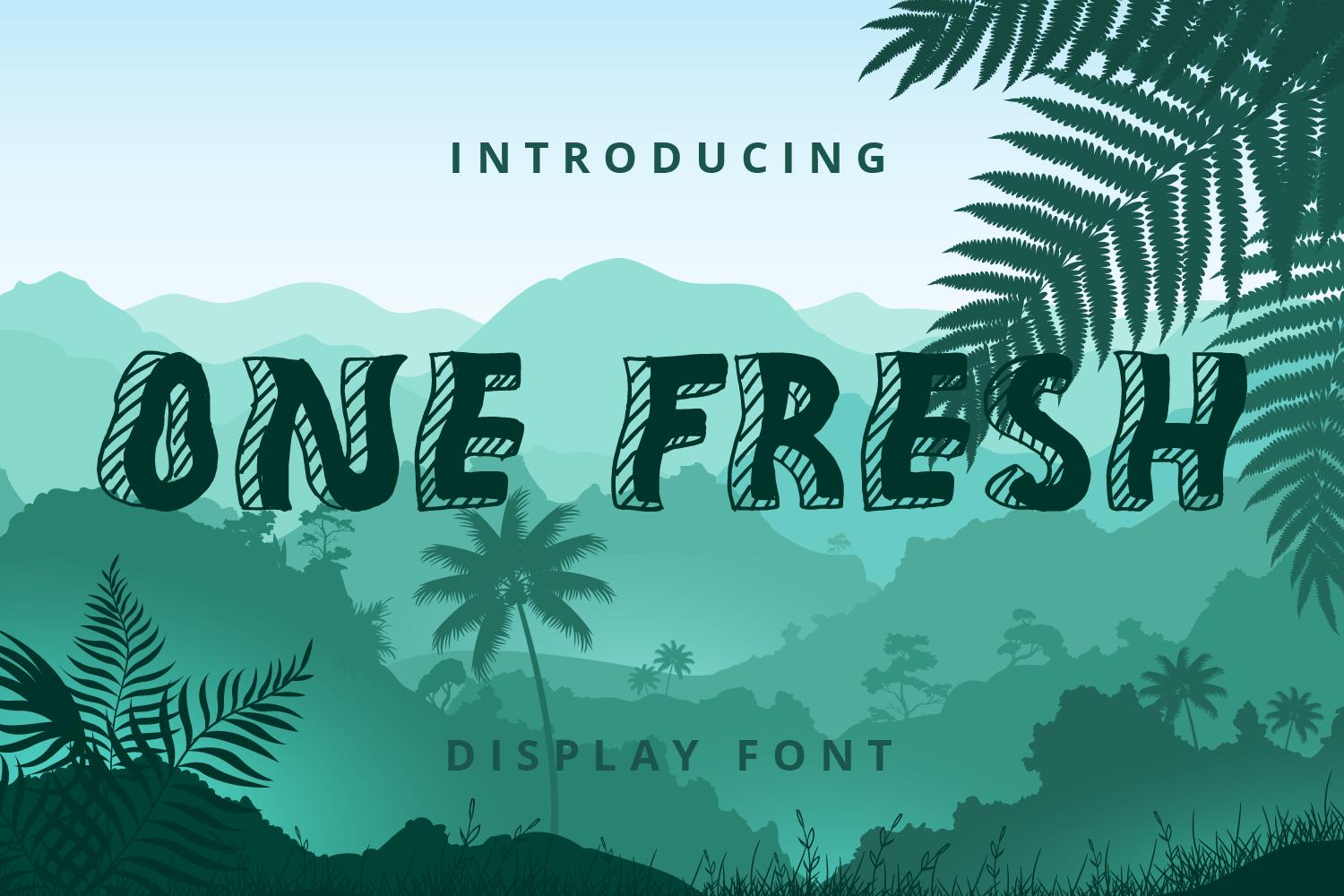 One Fresh Font