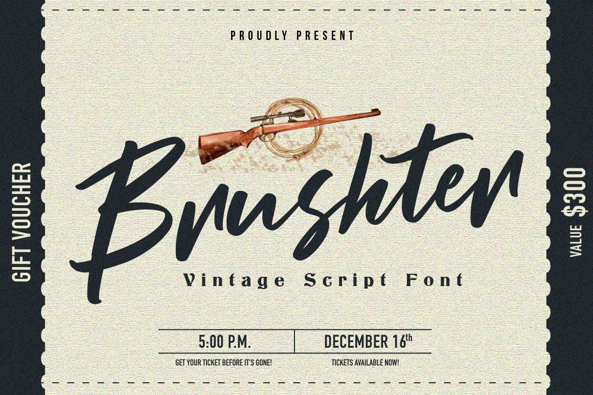 Brushter Font