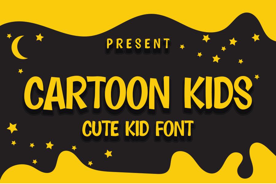 Cartoon Kids Font