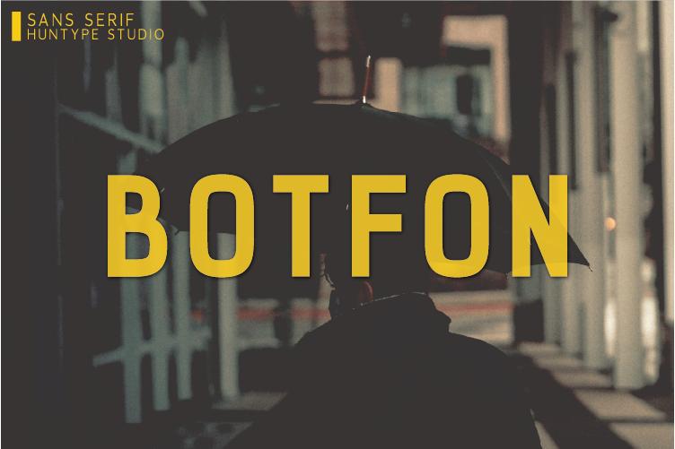 Botfon Font
