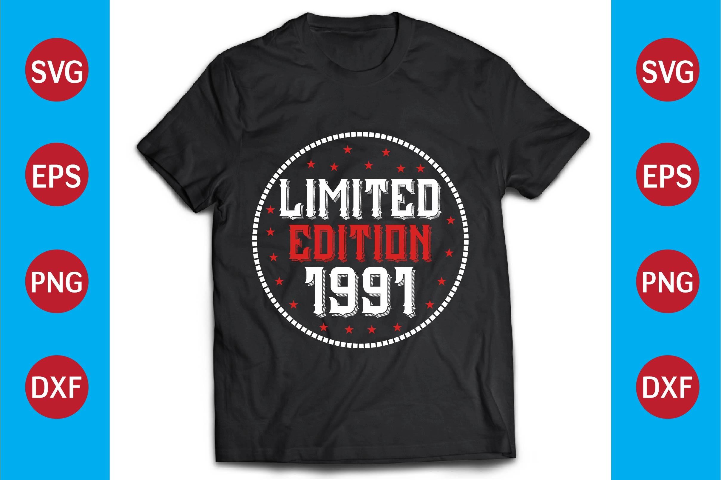 Limited Edition 1991  T-shirt Design