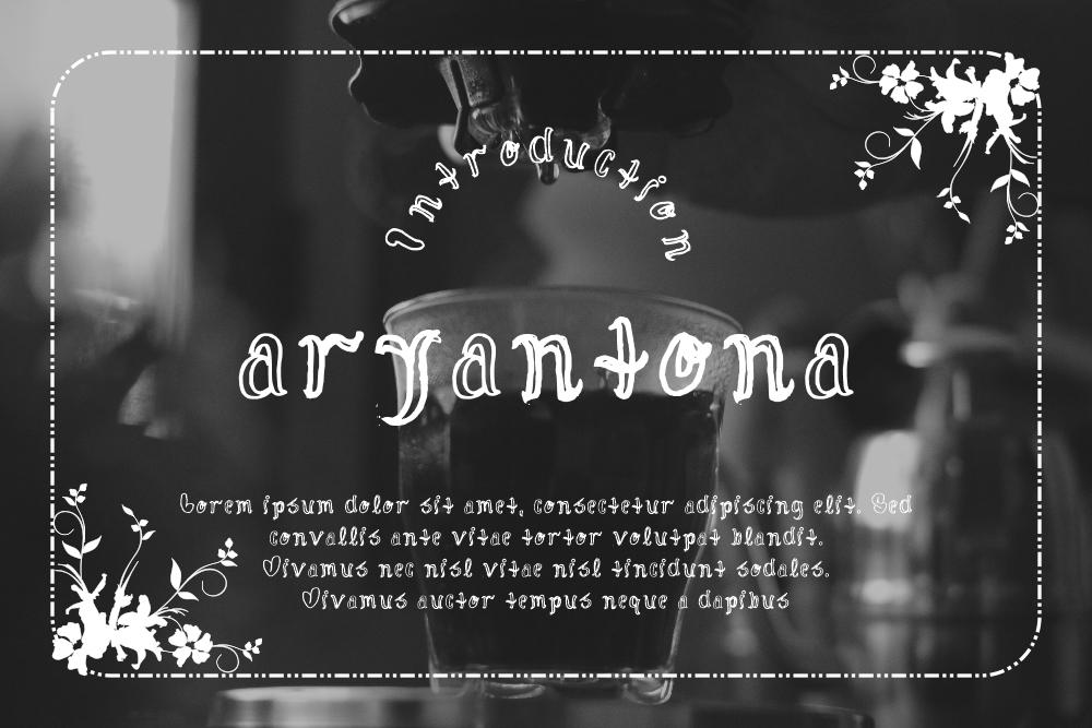 Aryantona Font