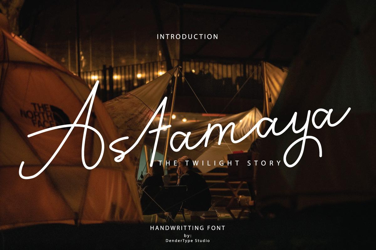 Astamaya Font