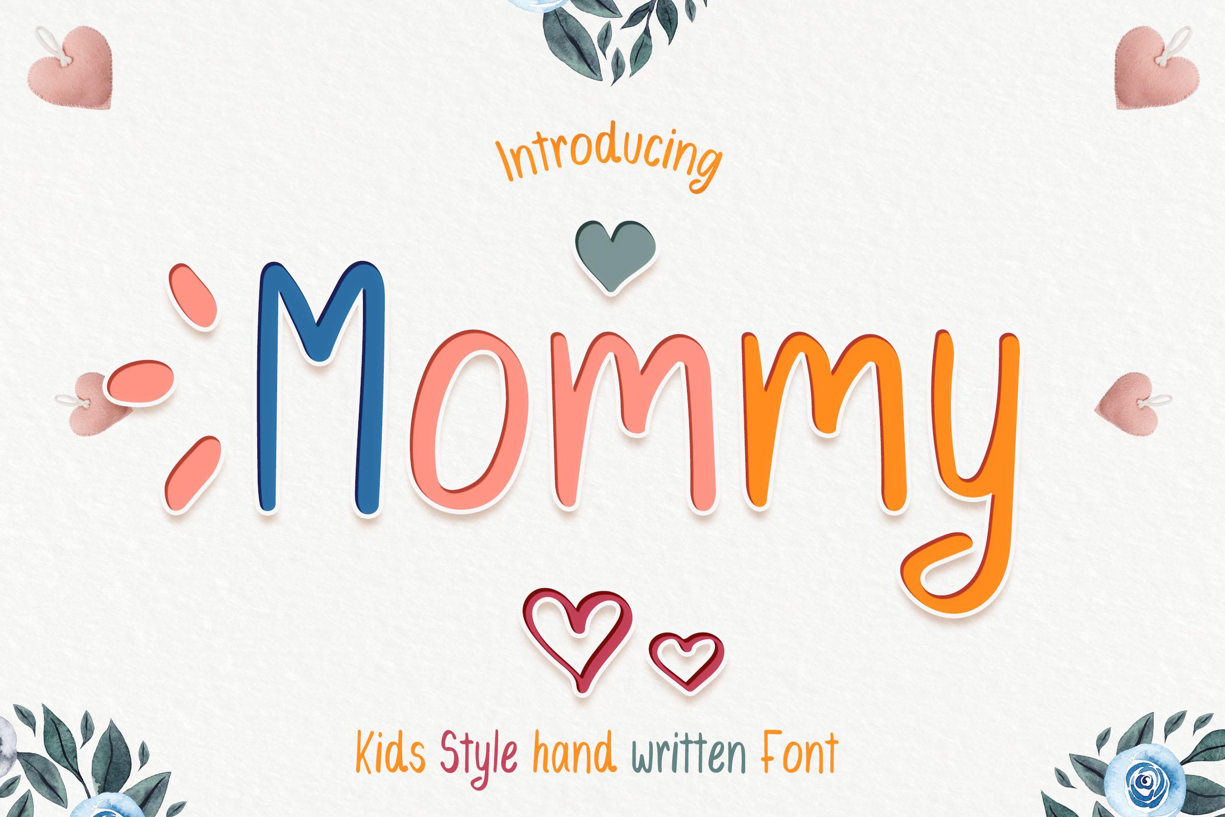 Mommy Font