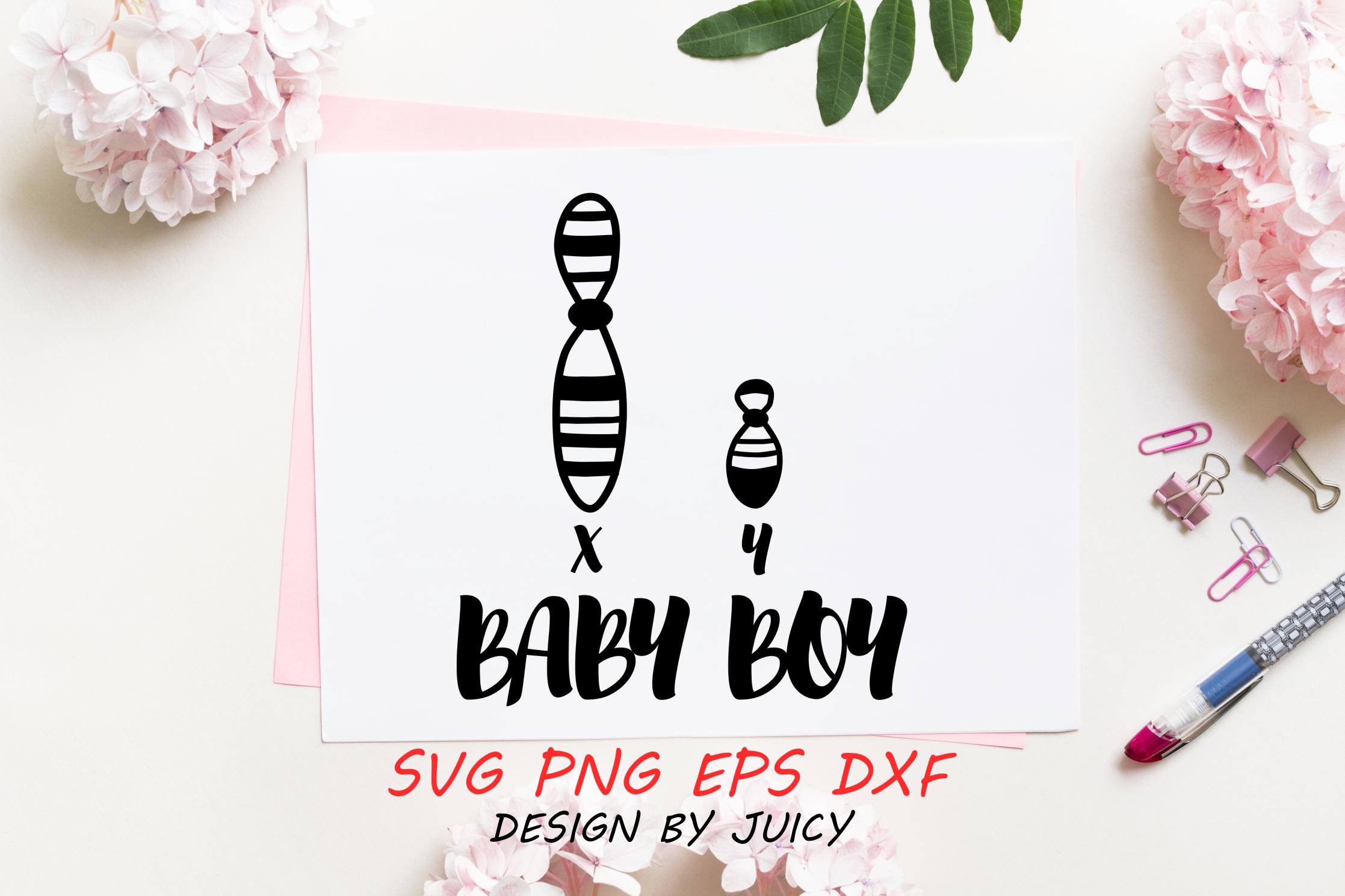Baby Boy Chromosome XY