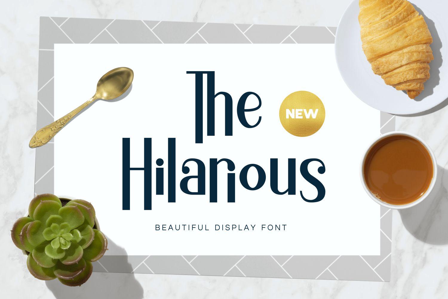 The Hilarious Font
