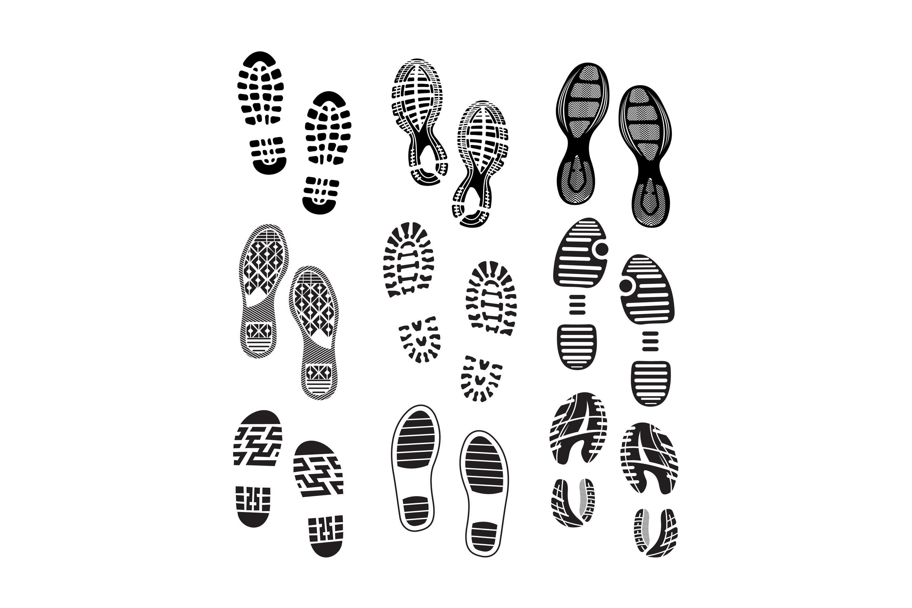 The Collection of a Imprint Soles Shoes