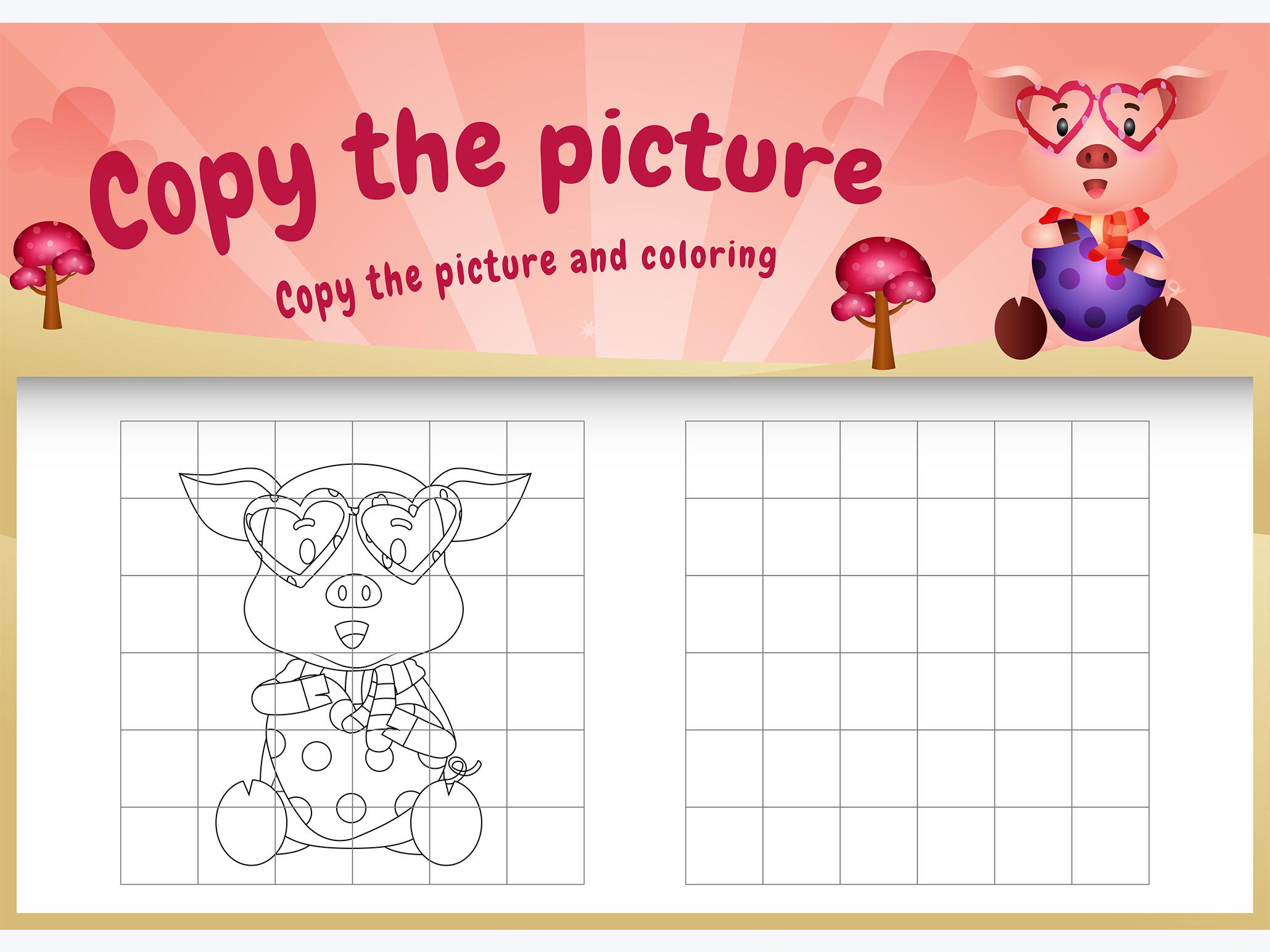A Pig Valentine - Copy the Picture