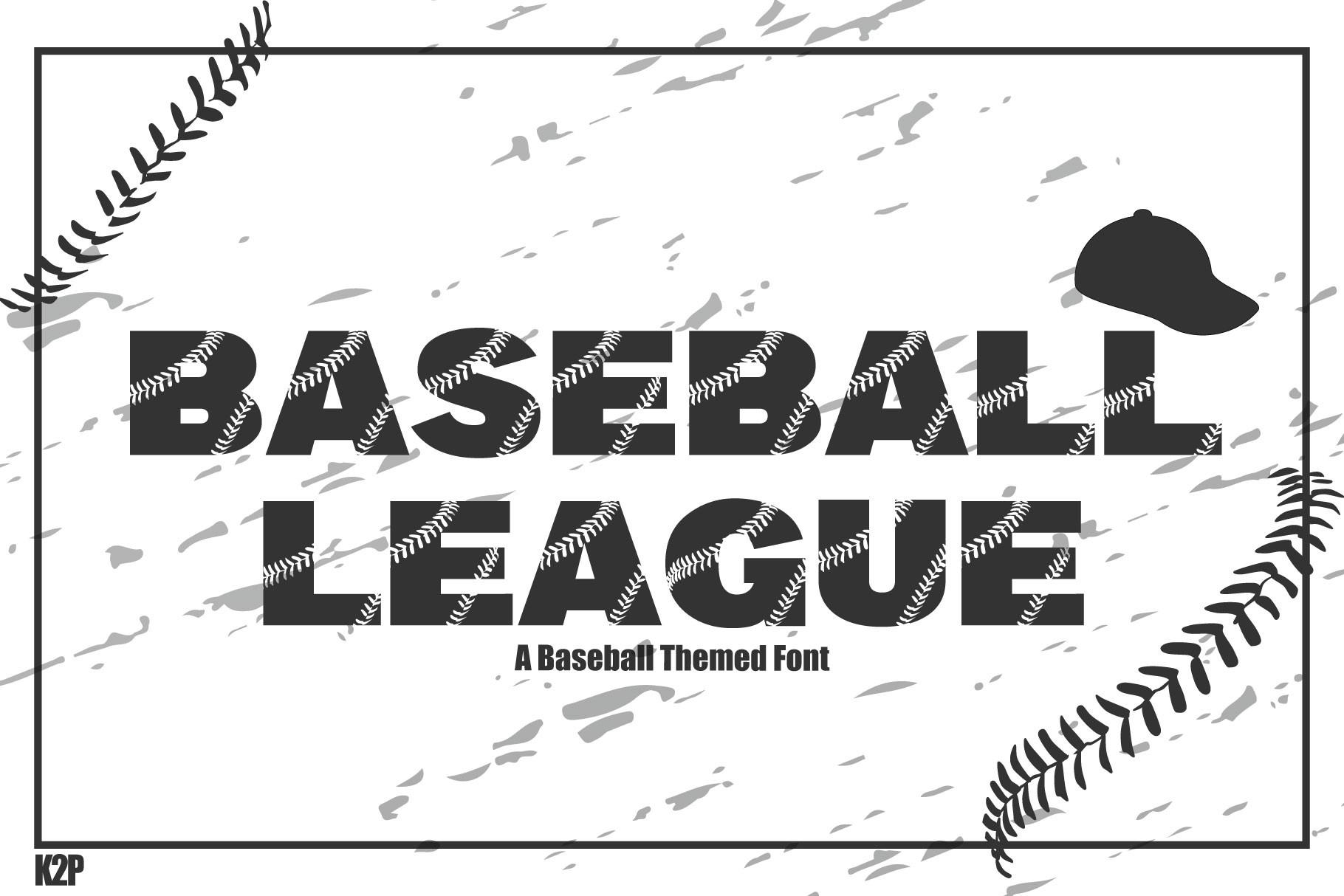Baseball League Font