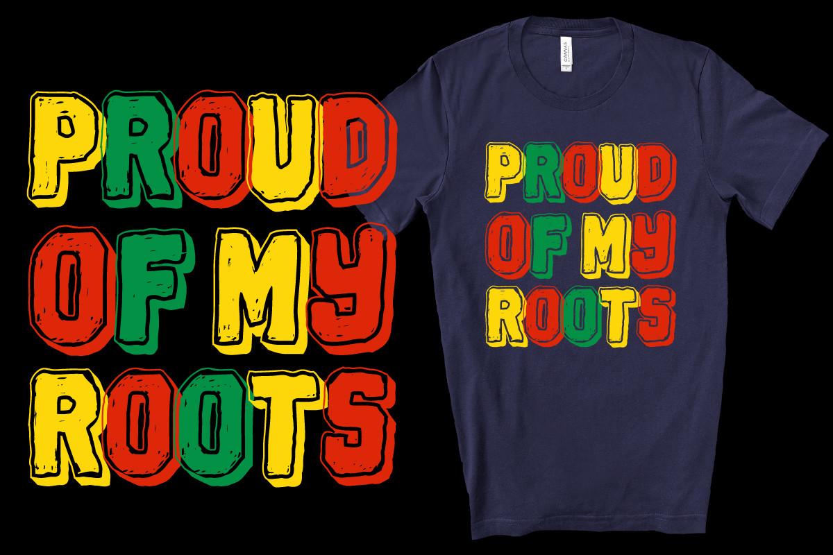 Black History T-Shirt Design