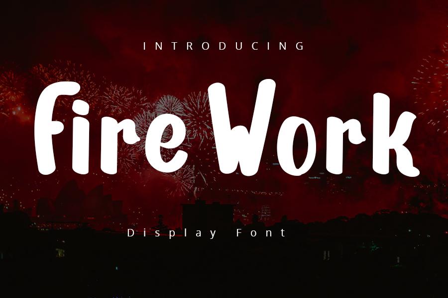 Firework Font