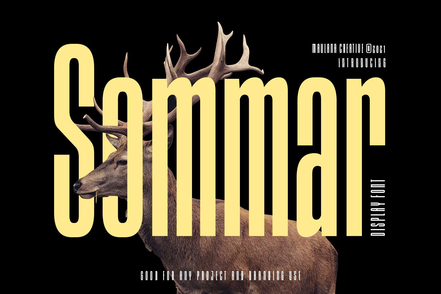 Sommar Font