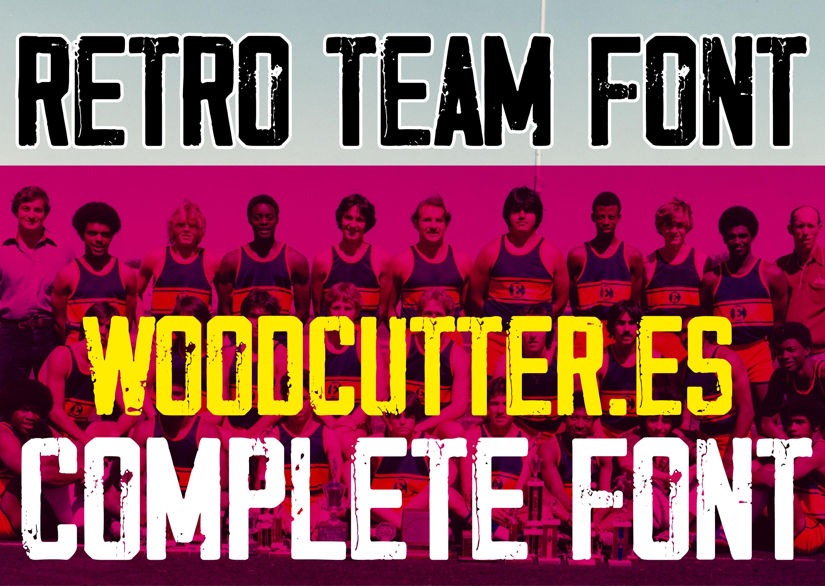 Retro Team Font