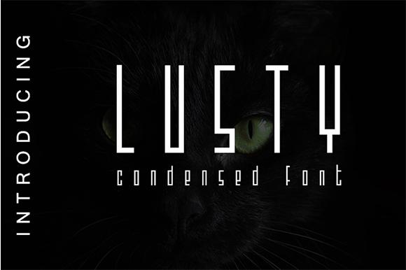 Lusty Font