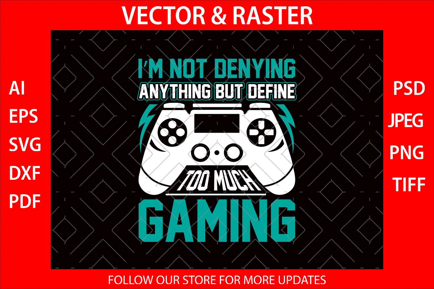 Funny Video Games SVG Cut Printable File
