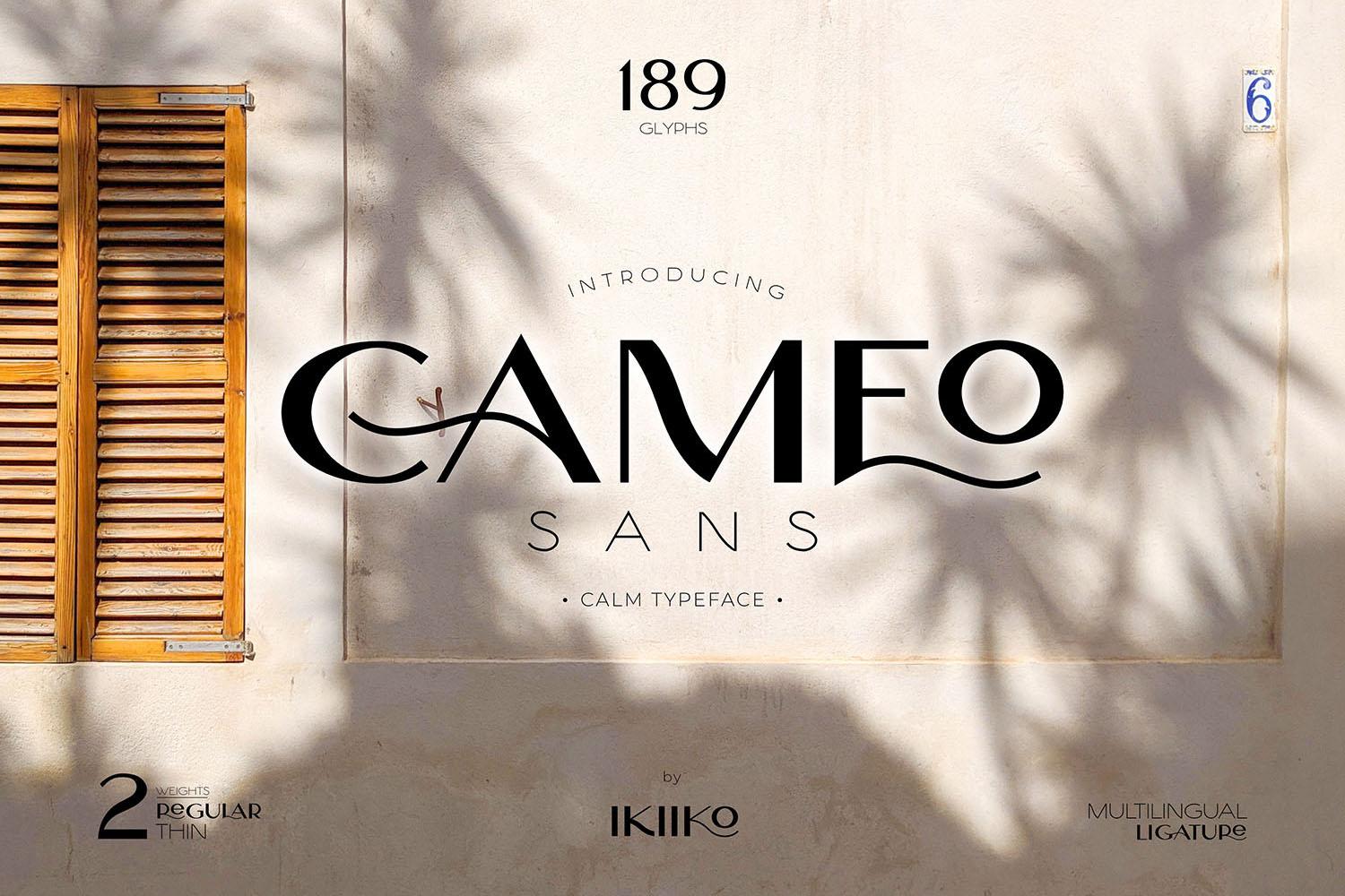 Cameo Font