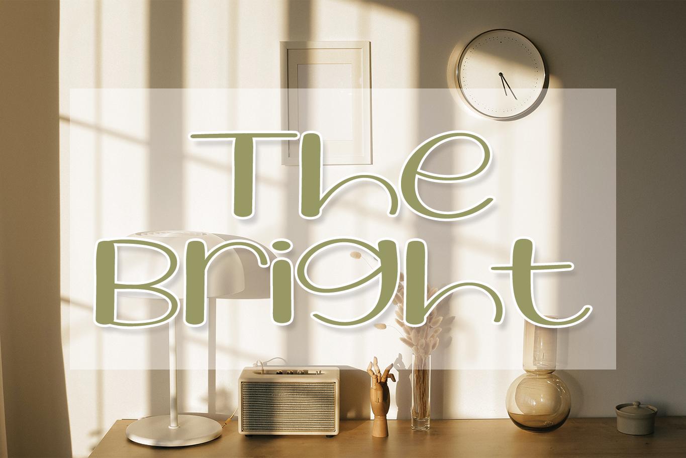 The Bright Font