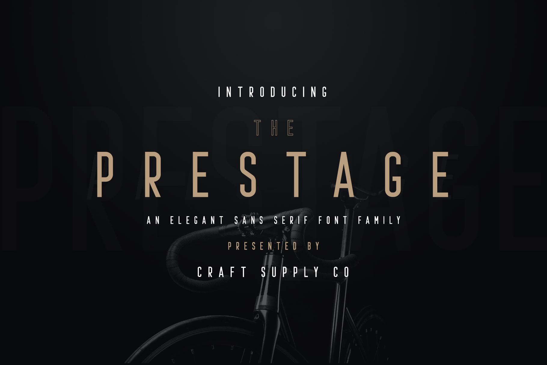 Prestage Font